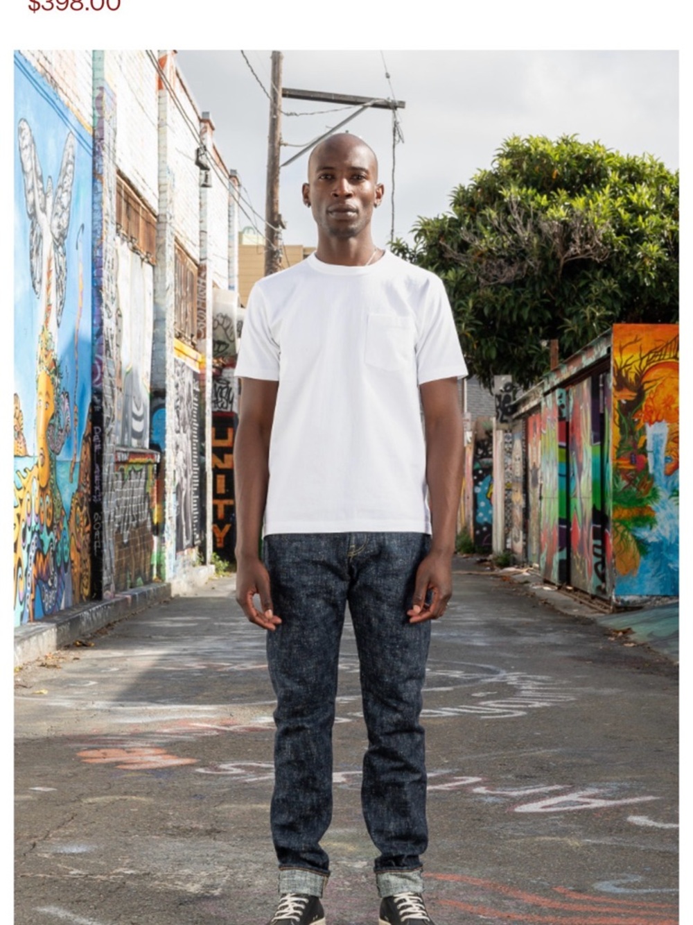 Men's Straight Jeans in Dark Wash